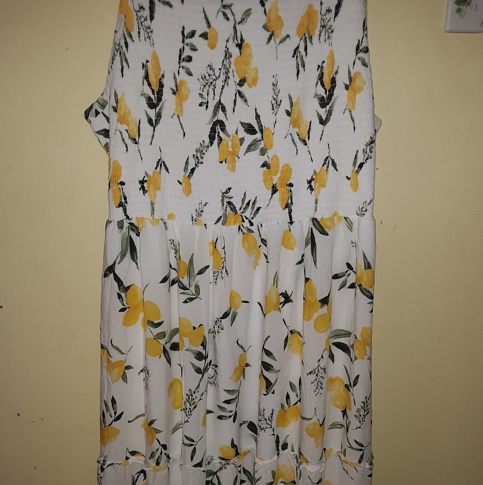 Torrid 4x Lemon Maxi Dress